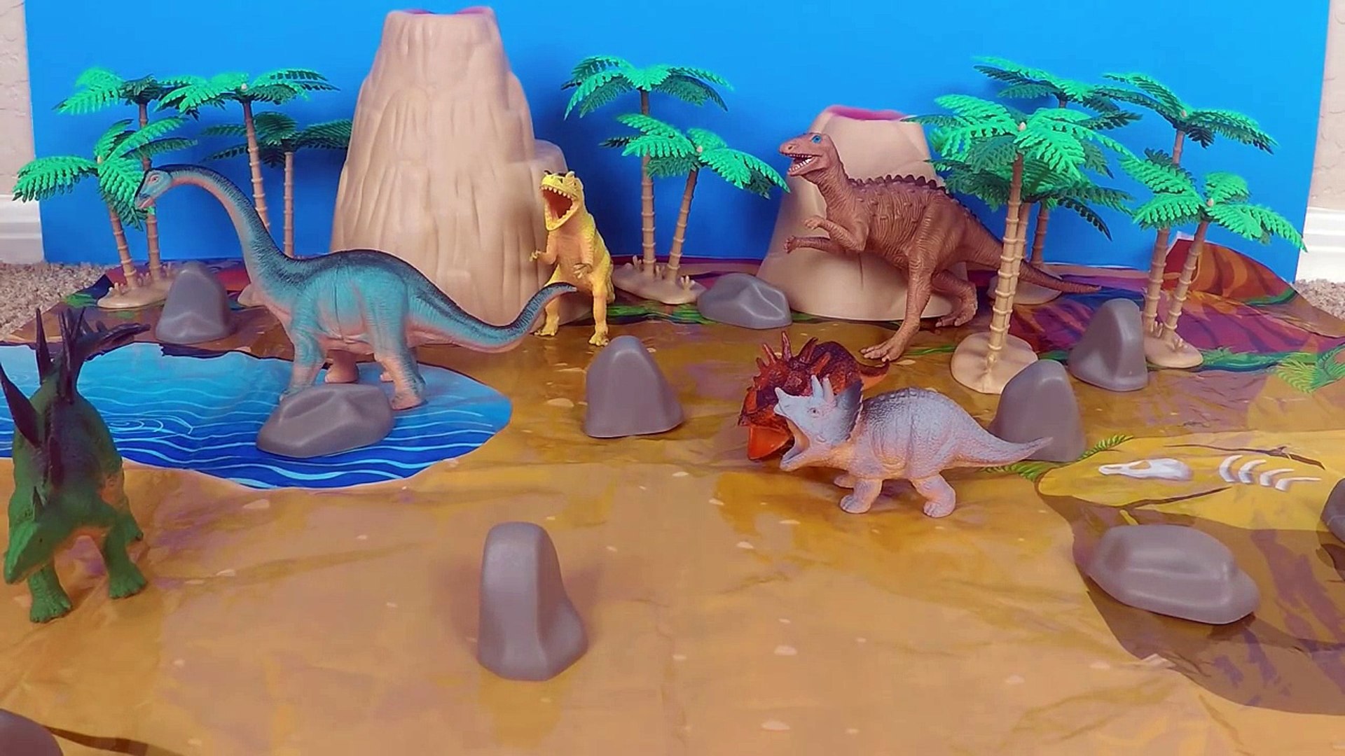 Dinosaur Collection Tub A 13 Piece Dino Playset By Animal