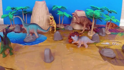 The Awesome Animal Planet Dinosaur Toy Bucket! Mega Dino Box