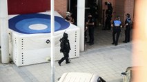 Actuación de los GEO para detener al asesino de su suegro en San Jorge