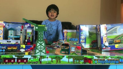 Thomas and Friends Wooden Railway Knapford Station and Tidmouths Tipping Bridge