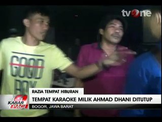 Petugas Tutup Paksa Tempat Karaoke Milik Ahmad Dhani