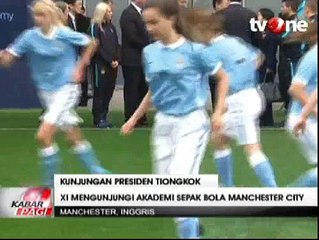 Jelang Derbi, Presiden China Kunjungi Manchester City