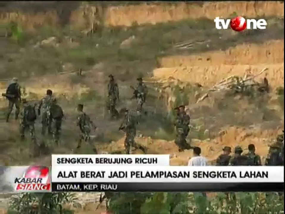 Polisi Tetapkan Tiga Tersangka Kericuhan Sengketa Lahan di Batam