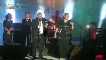 بعد 18 عاما.. مى كساب ومجد القاسم يغنيان "غمض عينيك" فى مهرجان القلعة