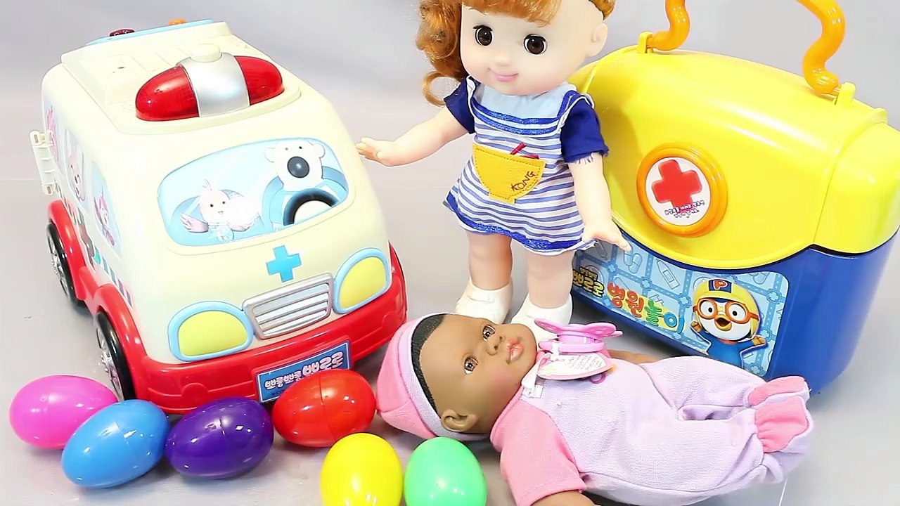 Toy Snake Remocon Robotic Jungle & Baby Doll Doctor Kit Ambulance Surprise Eggs Toys