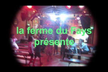 Un cheval volé à la ferme du Fays; spectacle de fin de stage en juillet 2018