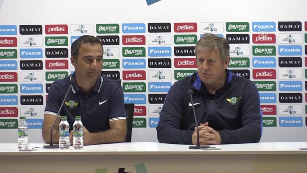 Tff Süper Kupa Maçının Ardından - Safet Susic