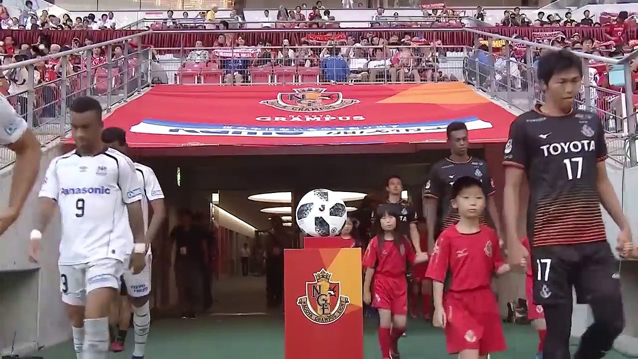 【公式】ハイライト：名古屋グランパスvsガンバ大阪 明治安田生命Ｊ１リーグ 第20節 2018/8/5