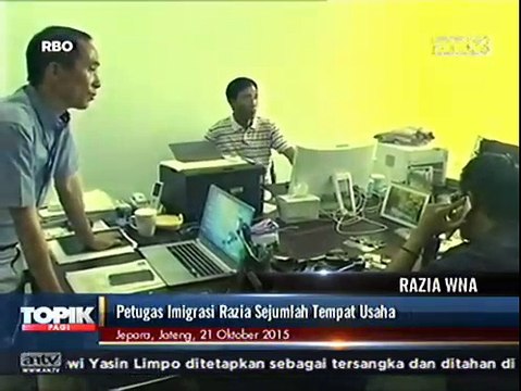 Pekerja Asing Tanpa Izin Terjaring Razia di Sejumlah Daerah