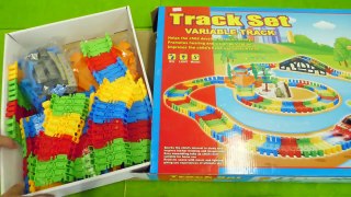 257 Piece Rainbow Track Set ☆ Disney Cars 3, Thomas & Friends, Tayo & Chuggington toys