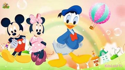 Mickey Mouse Finger Family Nursery Rhymes Lyrics