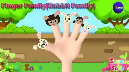 Finger Family ( Rabbit Family ) by Sager Sons