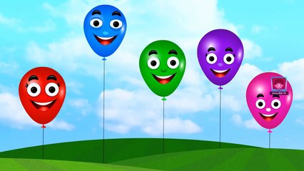 Balloons Finger Family Nursery Rhymes for Children Balloons Finger Family Song