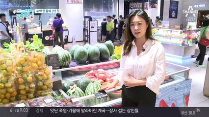 수박 한 통에 3만 원, 폭염 때문에 '밥상 물가' 들썩