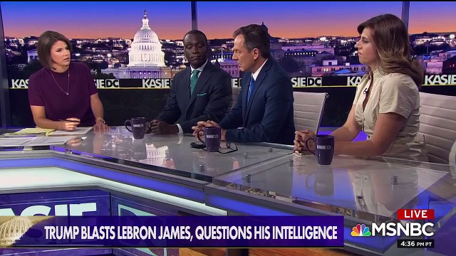 'One is The King one thinks he was elected king': Sports writer schools Trump 'he wandered into the wrong gym'