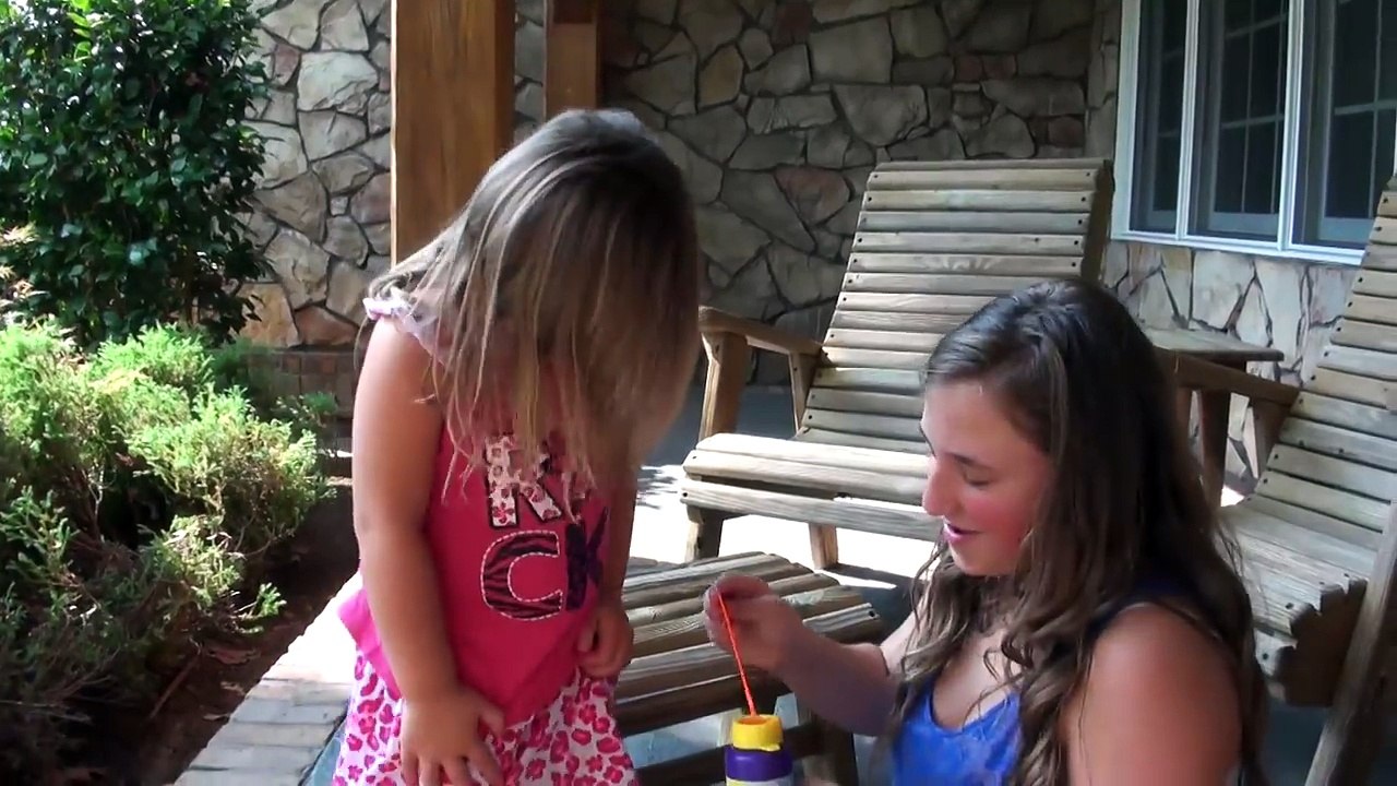 Kids Pool Party Swim Fun Prank Fail on Girls Toddler Bubble Bath