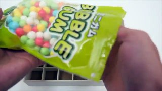 発売しているガムを集めてみた！Gum balls of various sizes