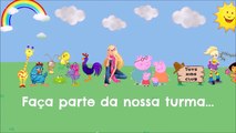 PIG GEORGE E PEPPA PIG TOMANDO BANHO NA PRAIA COMPLETO EM PORTUGUÊS!