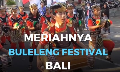 Meriahnya Buleleng Festival Bali