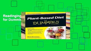 Readinging new Plant-based Diet for Dummies Unlimited