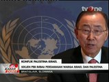 Sekjen PBB Ban Ki Moon Imbau Perdamaian Palestina dan Israel