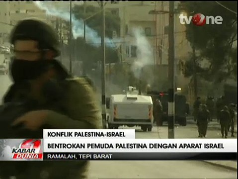 Warga Palestina Kembali Bentrok dengan Militer Israel di Betlehem