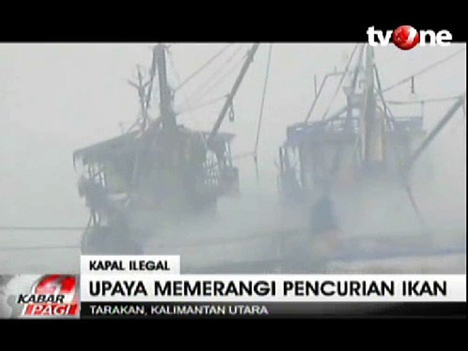 Empat Kapal Pencuri Ikan Ditenggelamkan