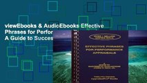 viewEbooks & AudioEbooks Effective Phrases for Performance Appraisals: A Guide to Successful