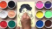 Đồ chơi TÔ MÀU TRANH CÁT công chúa búp bê tóc dài Colored Sand Painting Toys (Chim Xinh)