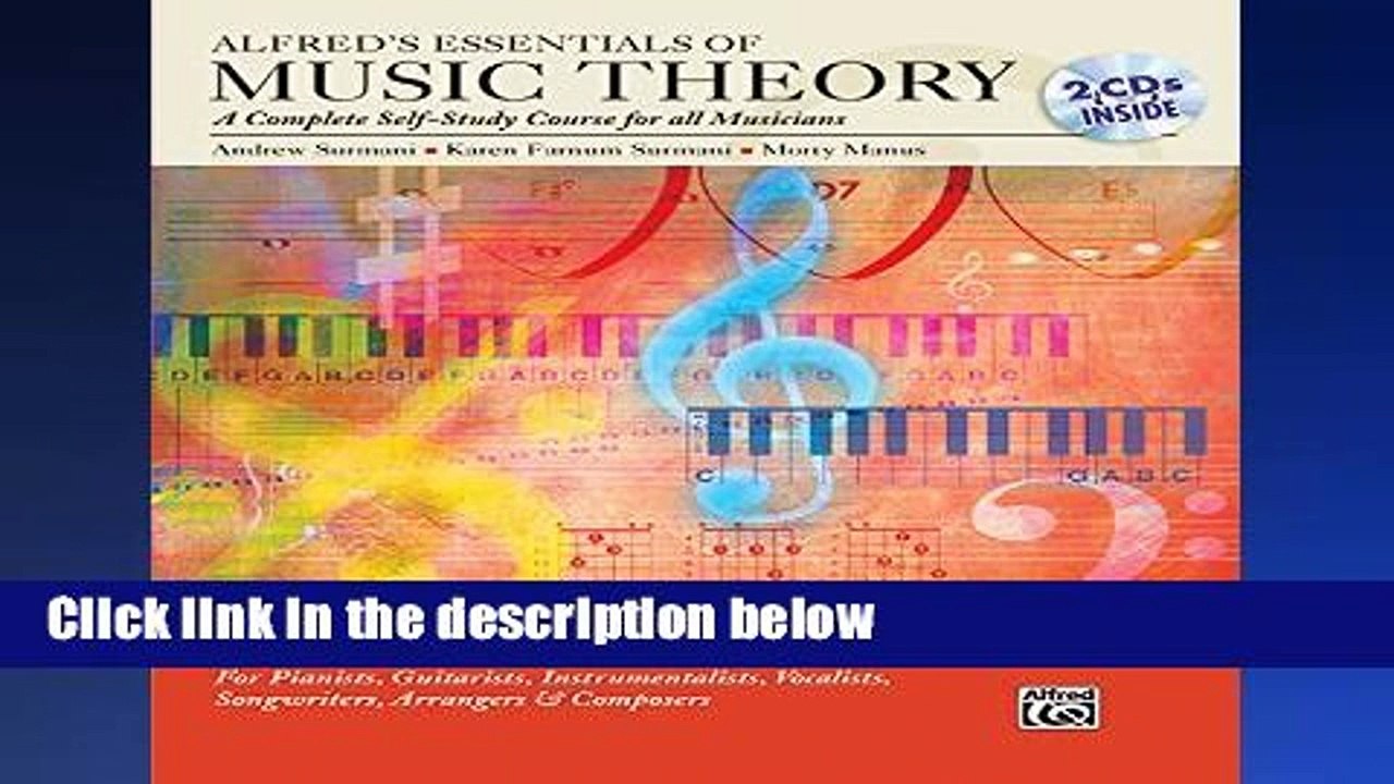 New Trial Alfred s Essentials of Music Theory Complete Self Study Guide: A Complete Self-study