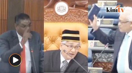 Download Video: Kecoh...'Kepala bapak' disambut p*****k di Dewan Rakyat