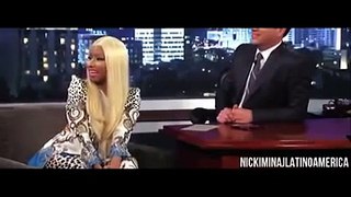 Nicki Minaj hablando español