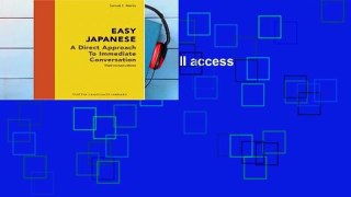 Get Full Easy Japanese Full access