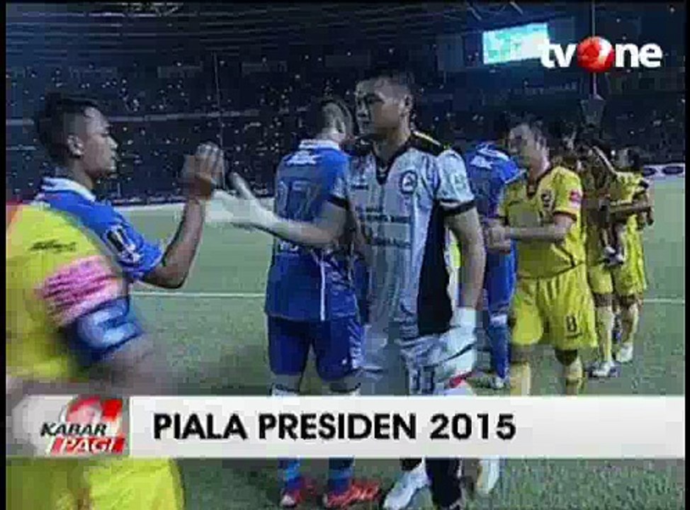Tundukkan Sriwijaya FC, Persib Bandung Juarai Piala Presiden 2015