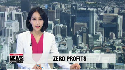 More than 260,000 South Korean firms recorded zero net profit in 2017: NTS