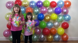 Shopkins Season 4 BALLOON Challenge Show Fun Videos for Kids Balloon Game ToyCollectorDisn