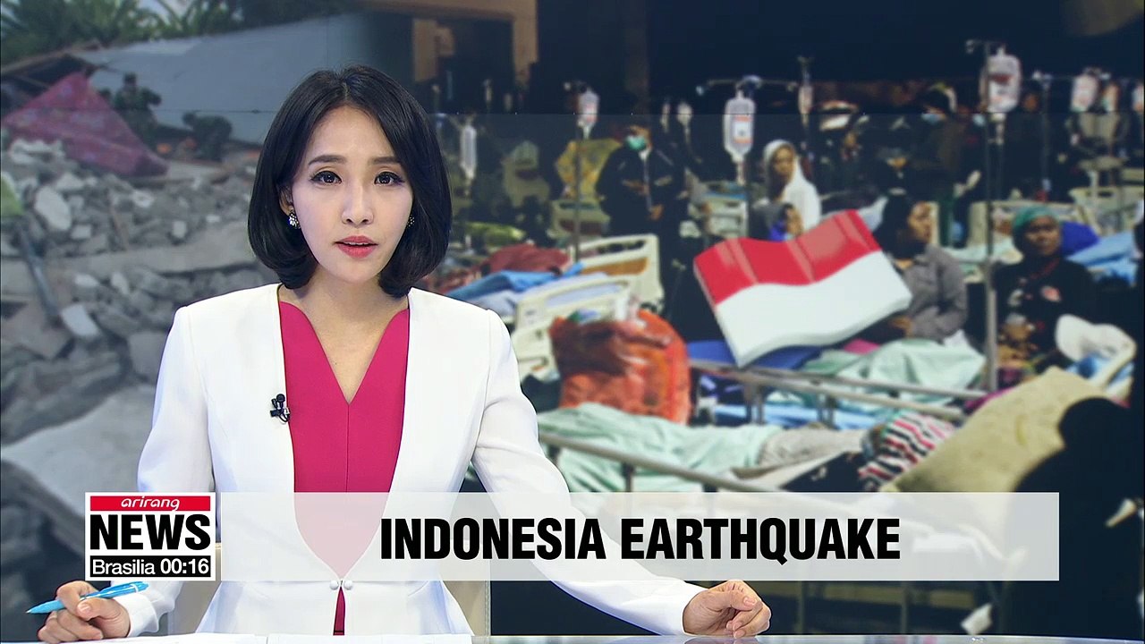 At least 82 dead after powerful earthquake strikes Indonesian island of Lombok