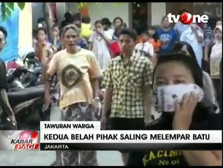 Download Video: Dua Kelompok Warga di Johar Baru Terlibat Tawuran