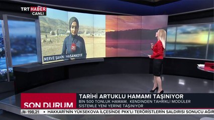 Tarihi Artuklu Hamamı taşınıyor