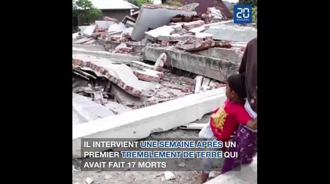 Un nouveau séisme de magnitude 7 frappe l'île de Lombok