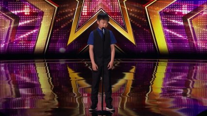 America’s Got Talent 2018 - Jeffrey Li- 13-Year-Old Sings Whitney Houston’s -One Moment In Time