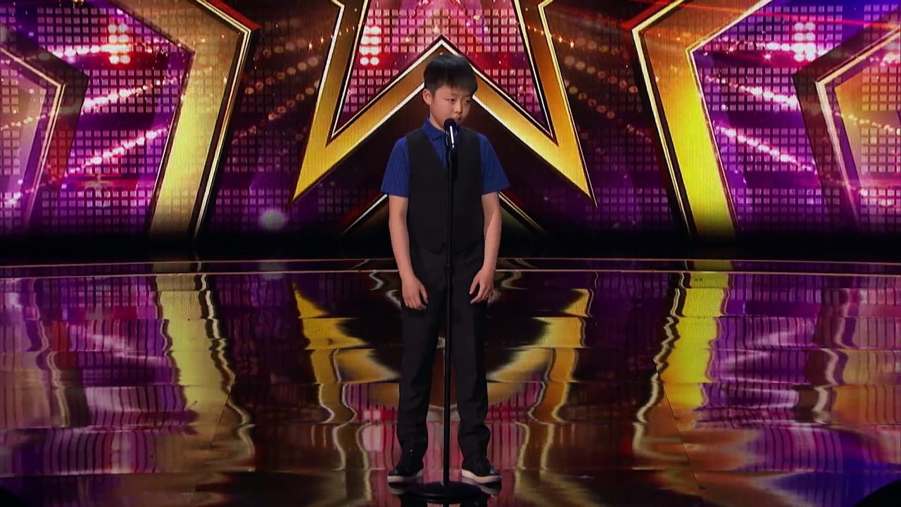 America’s Got Talent 2018 - Jeffrey Li- 13-Year-Old Sings Whitney Houston’s -One Moment In Time