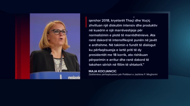 KOCIJANCIC PER «VIZION +»,BE NUK E KRITIKON HASHIM THACIN PER NDRYSHIMIN E KUFIJVE ME SERBINE LAJM