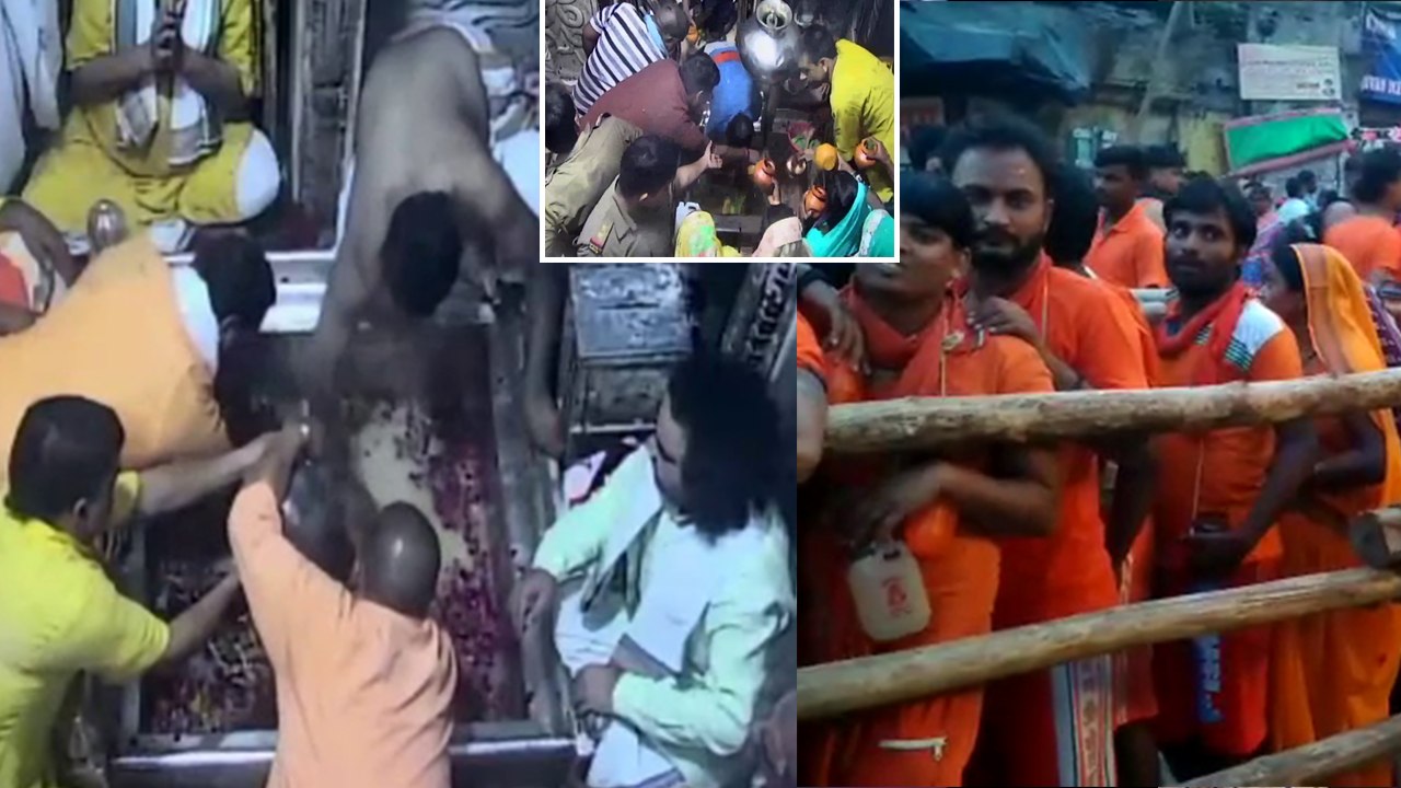 सावन में काशी विश्वनाथ के दर्शन को उमड़ा भक्तो का सैलाब, आज देते है अर्धनरेश्व का दर्शन