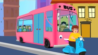 Wheels On The Bus | Kindergarten Nursery Rhymes For Children | Videos For Toddlers by Kids