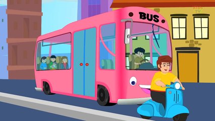 Wheels On The Bus | Kindergarten Nursery Rhymes For Children | Videos For Toddlers by Kids