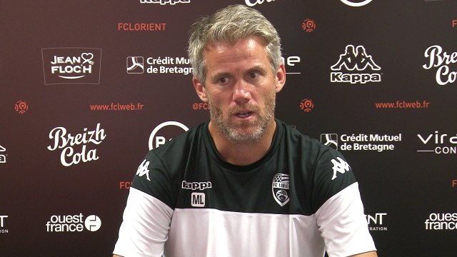 Le point presse de Mickaël Landreau avant Châteauroux - Lorient