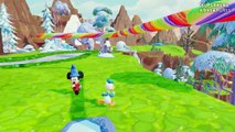 Donald Duck meets Mickey Mouse & Princess Anna (Frozen) ft New Magic Disney World w/ Toys!