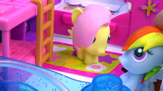 MLP Fashems Rainbow Dash Fluttershy Shopkins ROAD TRIP RV Camper My Little Pony Video Ser