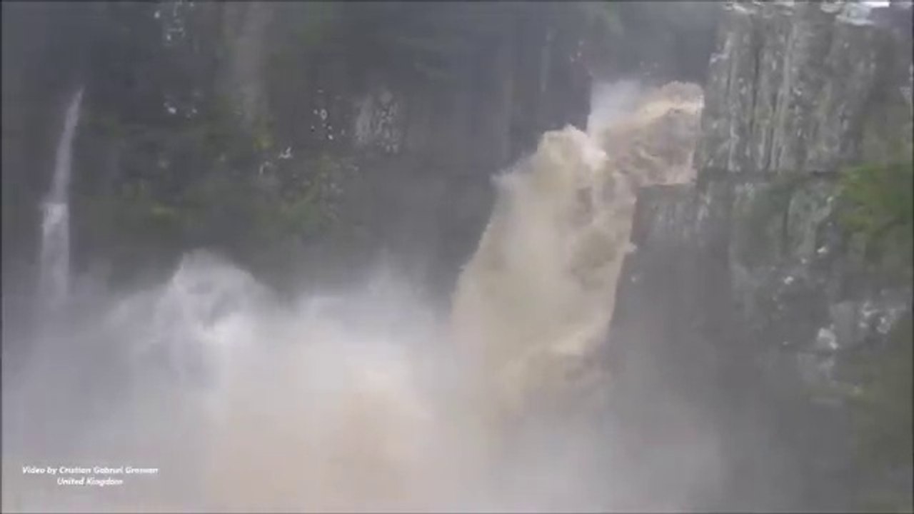 ''High Force'' Waterfall - The Incredible Force of Nature! United Kingdom for travel lover